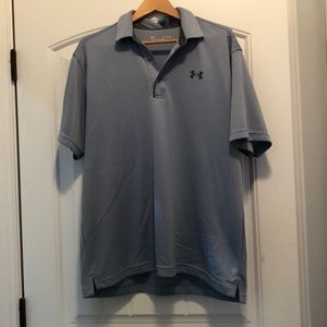 Men’s Under Armour polo shirt, XL, blue